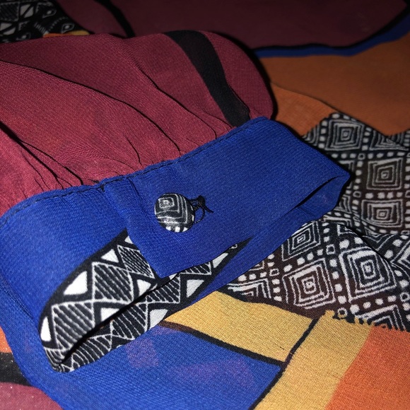 Color Block Blouse - Picture 5 of 5